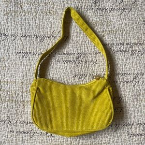 Neon Lime Baguette Bag